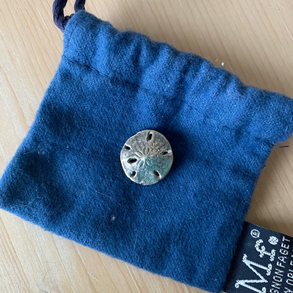 Mignon Faget Sand Dollar Pendant Extra Small